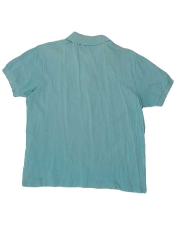 Polo Lacoste Hombre Talla 6 XL Algodón Turquesa