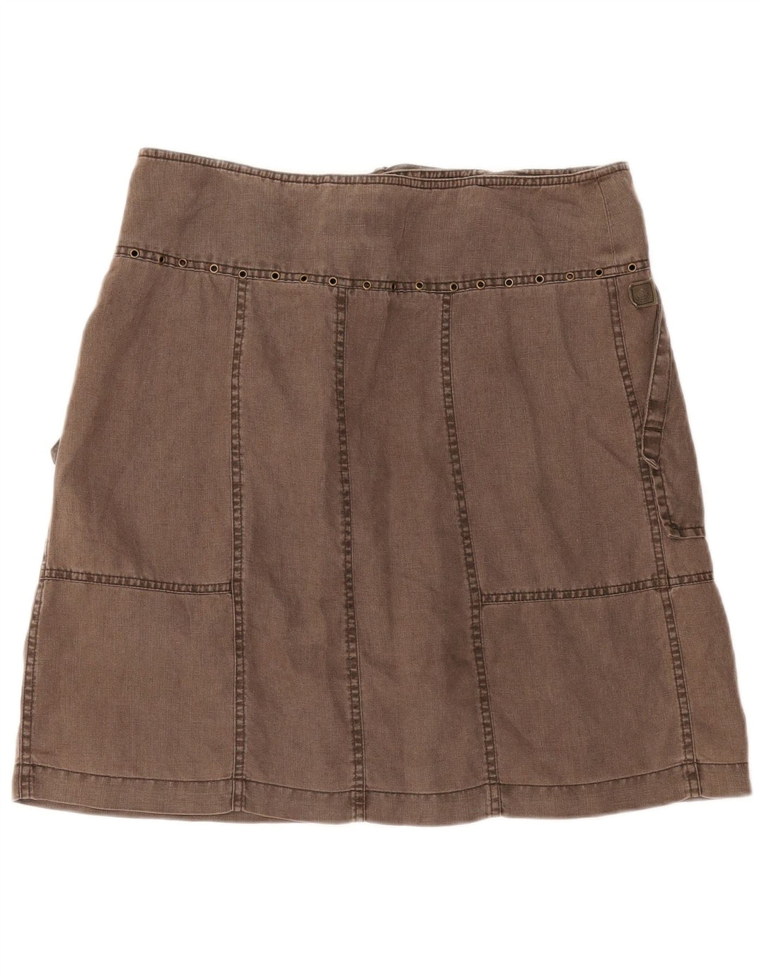 Marlboro Classics Falda Acampanada para Mujer IT 44 Medium W34 Marrón