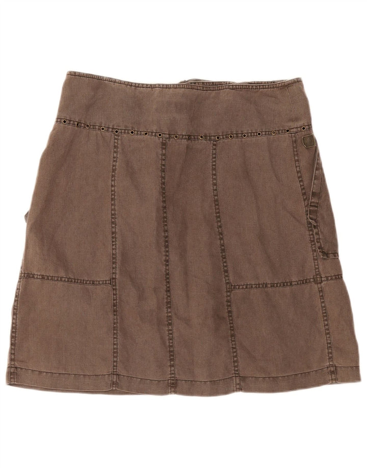 Marlboro Classics Falda Acampanada para Mujer IT 44 Medium W34 Marrón