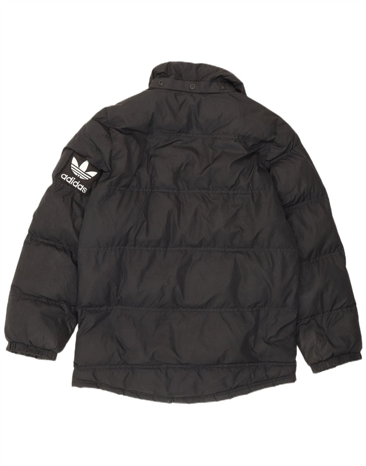 Nike Chaqueta acolchada gráfica para hombre UK 38 Mediana Negro Poliéster