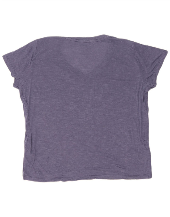 Lee Camiseta Regular Fit para Mujer UK 46 Large Lyocell Azul