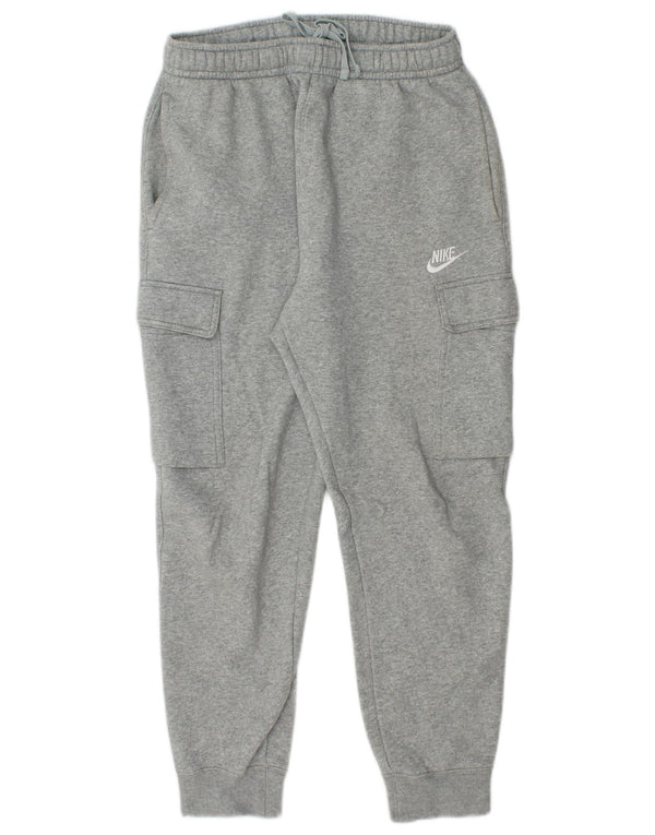 NIKE Hombre Cargo Chándal Pantalones Joggers Small Gris Algodón