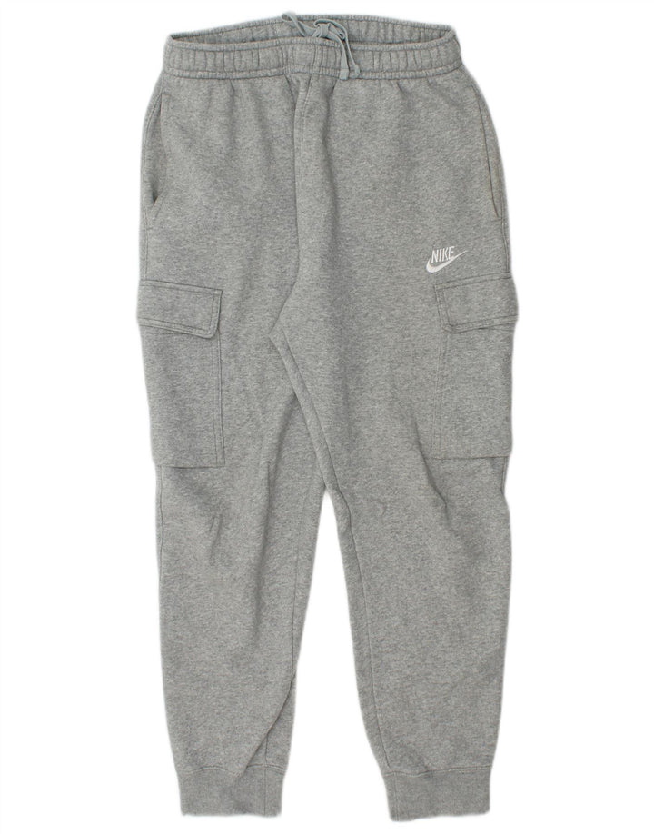 NIKE Hombre Cargo Chándal Pantalones Joggers Small Gris Algodón