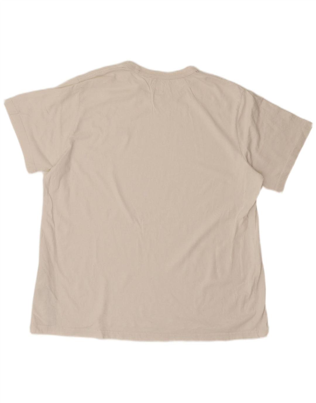 LEVI'S Hombre Camiseta Relajada Top XL Algodón Blanco