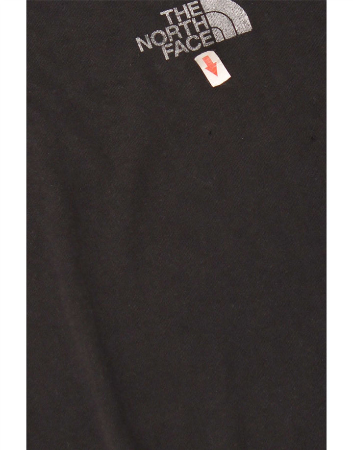 The North Face - Camiseta para hombre, talla grande, algodón negro