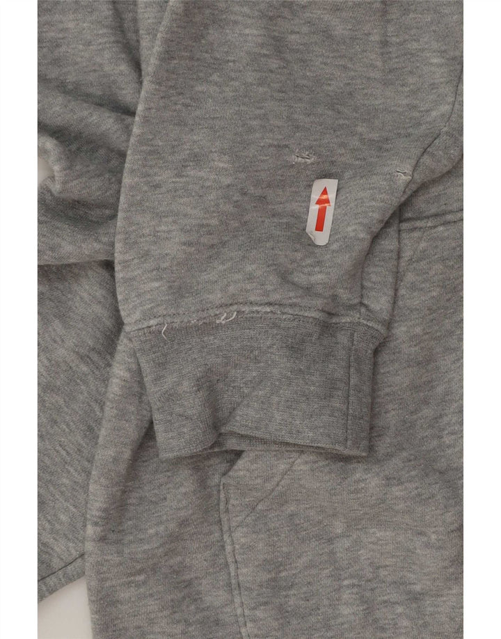 Nike - Sudadera con capucha para mujer, talla 40, algodón gris medio