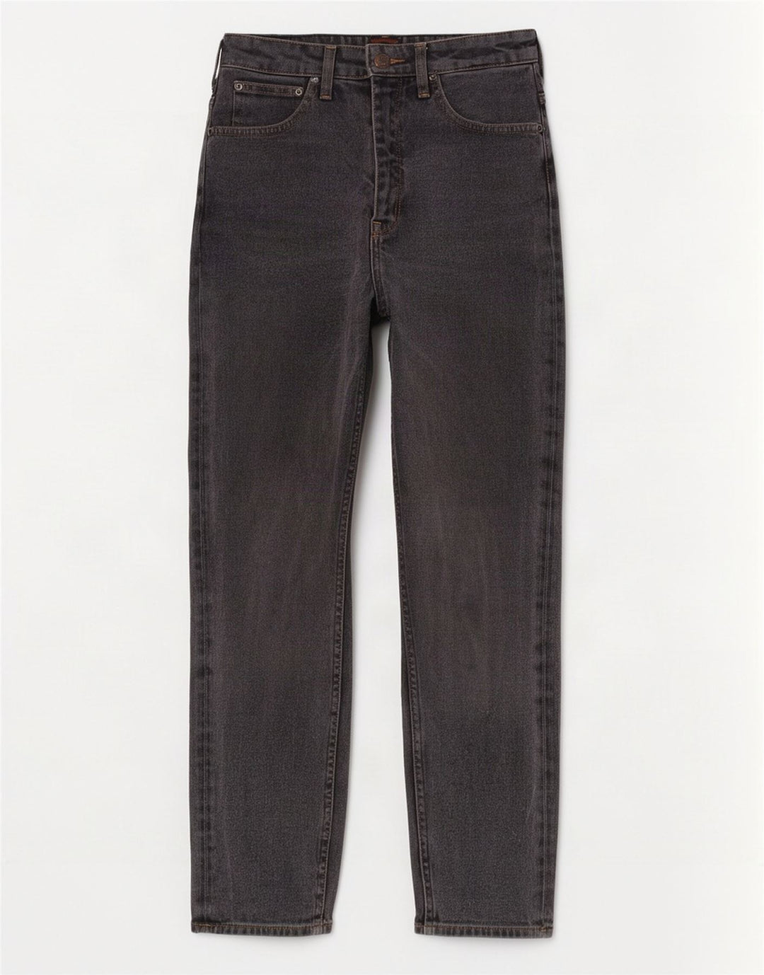 Lee Vaqueros Cónicos Stella Para Mujer W27 L27 Algodón Gris