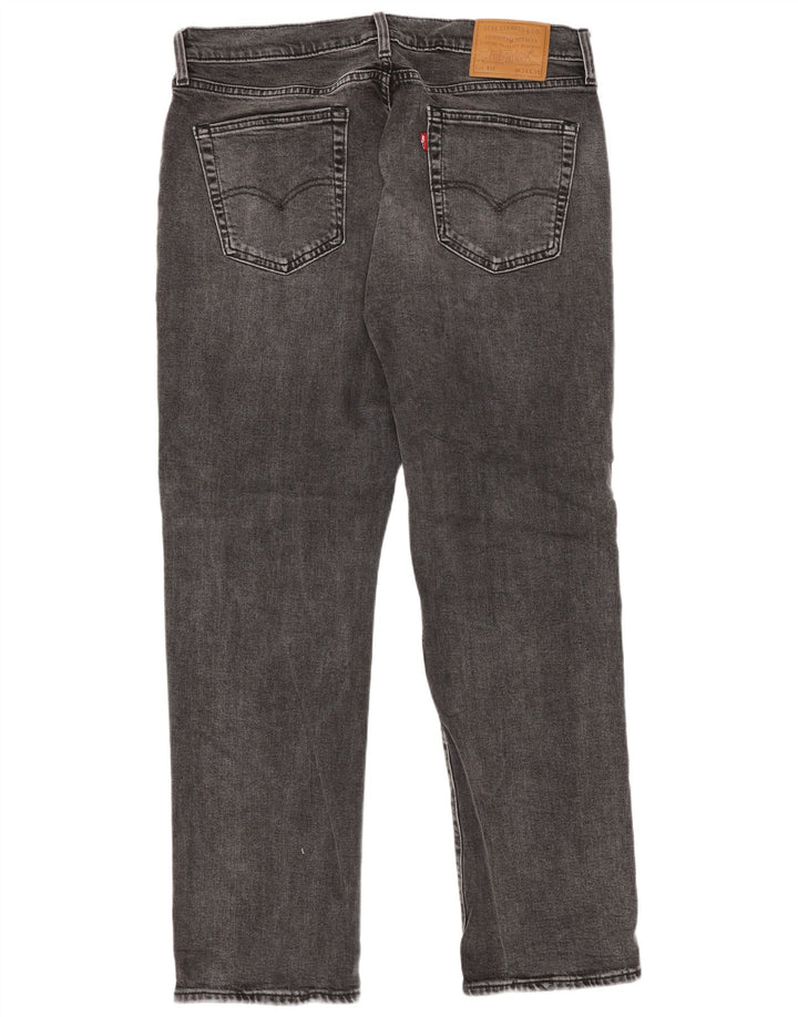 Levi's Jeans rectos 514 para hombre W34 L30 Algodón gris