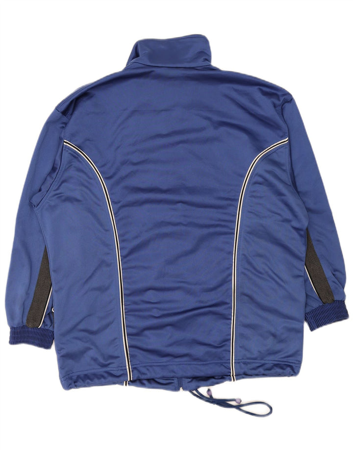 Lotto Hombre Chándal Top Chaqueta Grande Azul Colorblock Poliéster