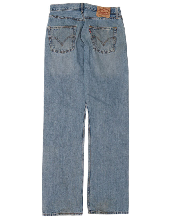 Levi's Hombre 501 Vaqueros Rectos W30 L34 Algodón Azul
