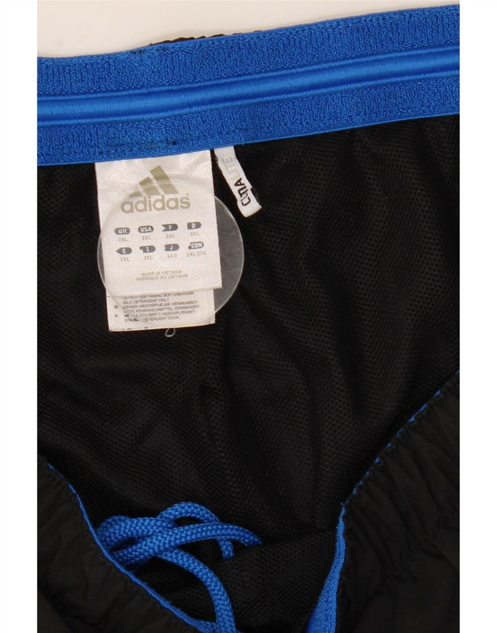 Adidas Mens Climalite Chándal Pantalones Joggers 2XL Negro Poliéster