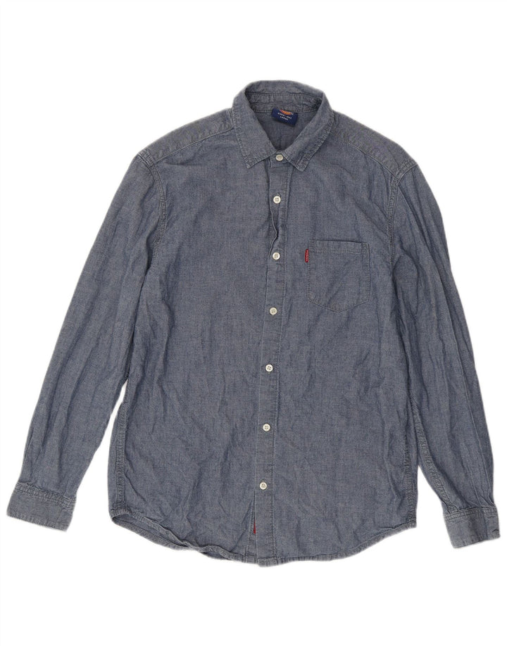 Camisa Dickies Hombre Grande Azul