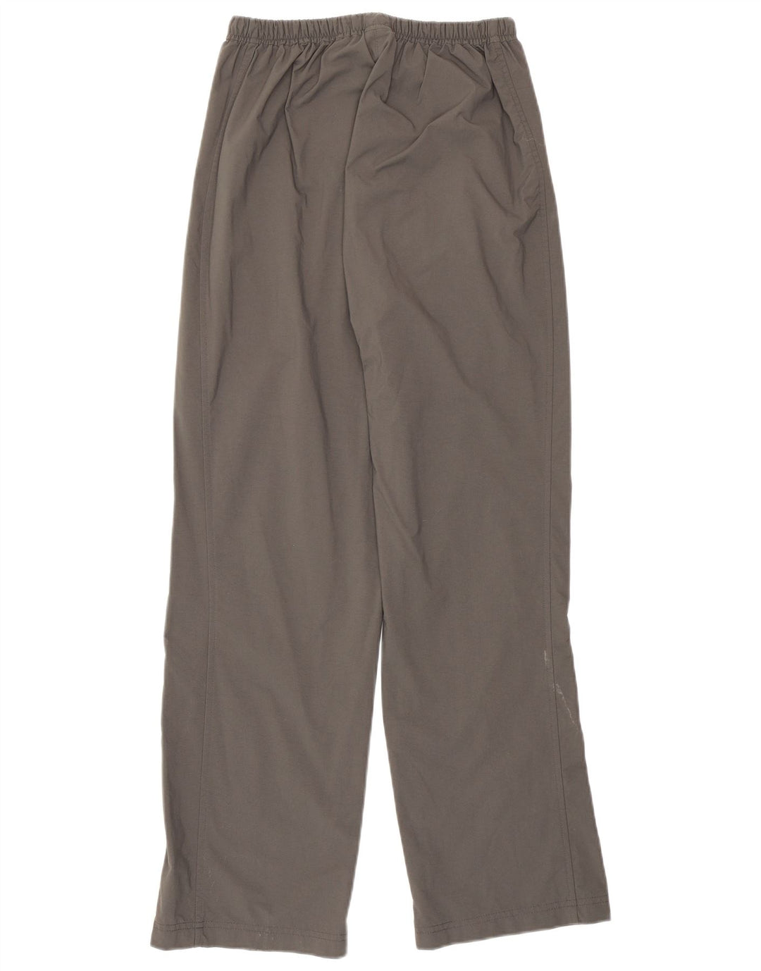 Nike Pantalones rectos para mujer UK 8/10 Small W26 L29 Gris Poliéster
