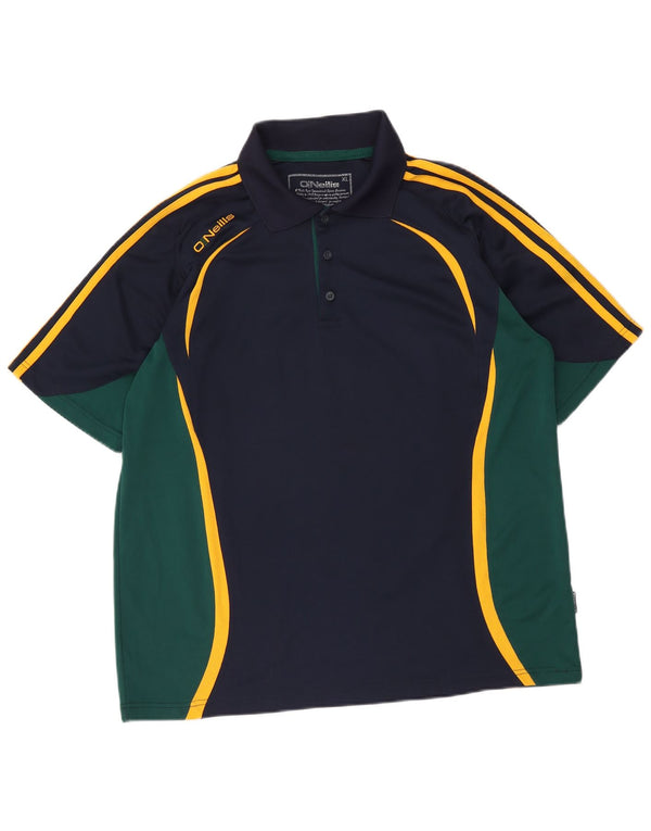 O'Neills Polo Hombre XL Azul Marino Colorblock Poliéster