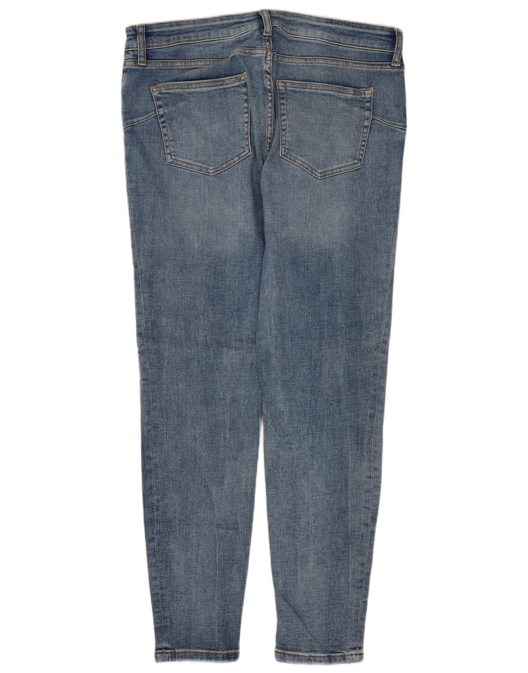 ZARA Vaqueros Slim Mujer EU 42 Large W32 L28 Azul