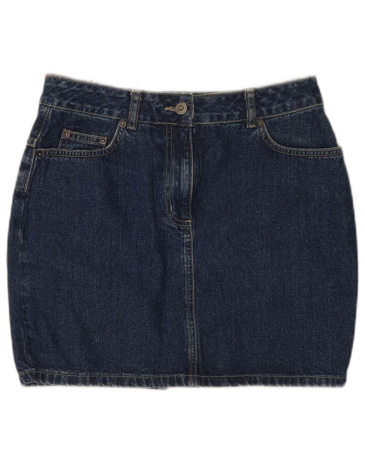 Minifalda vaquera Explorer para mujer UK 10 Small W28 Algodón azul