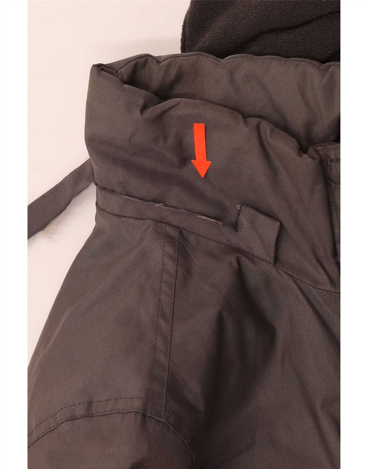 North Sails Chaqueta bomber con capucha y gráfico extragrande para mujer UK 6 XS Gris