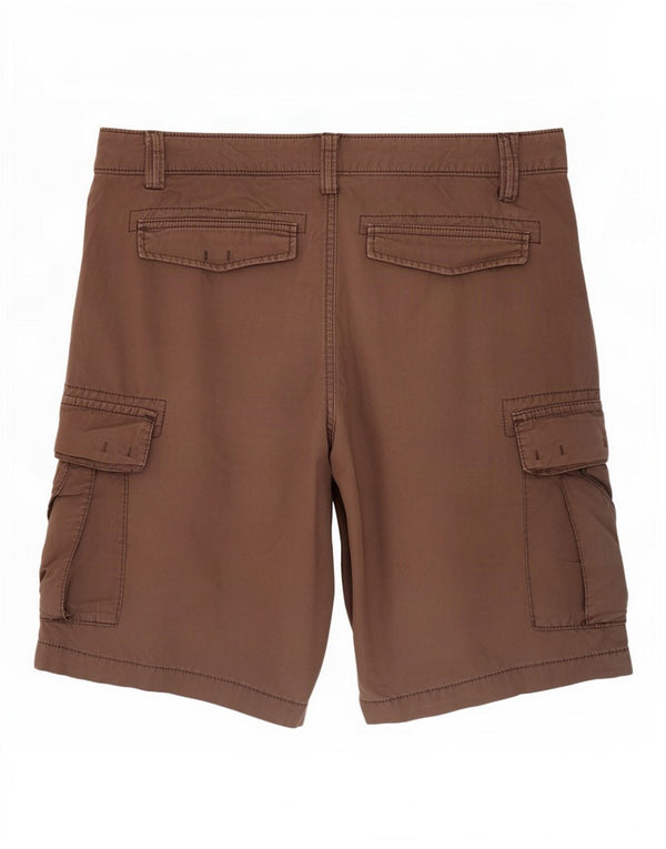 Napapijri Shorts Cargo Hombre Medium W30 Algodón Marrón