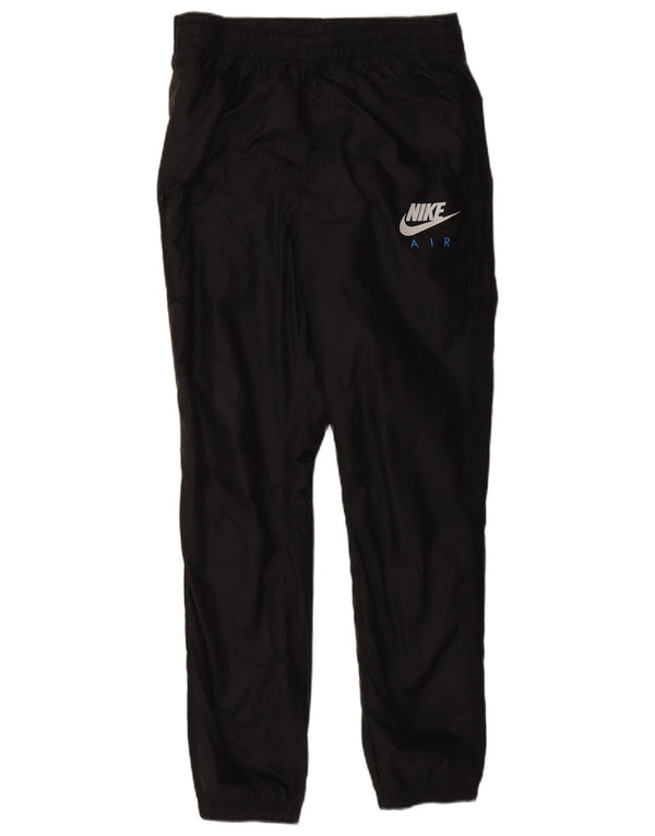 Nike Mujer Graphic Chándal Pantalones Joggers UK 14 Medium Negro