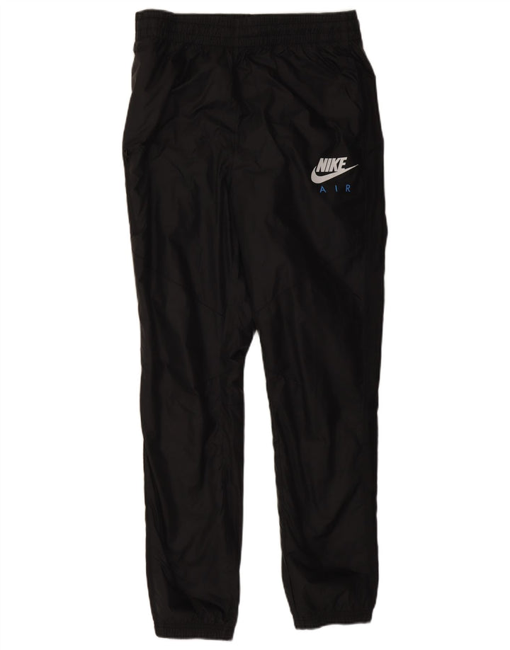 Nike Mujer Graphic Chándal Pantalones Joggers UK 14 Medium Negro