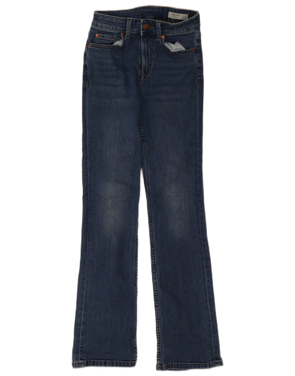 Marks & Spencer Vaqueros Eva Bootcut para Mujer UK 8 Small W24 L29 Azul Marino