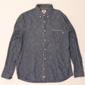 TIMBERLAND Womens Slim Fit Shirt 2XL Blue Cotton Vintage Timberland and Second-Hand Timberland from Messina Hembry 