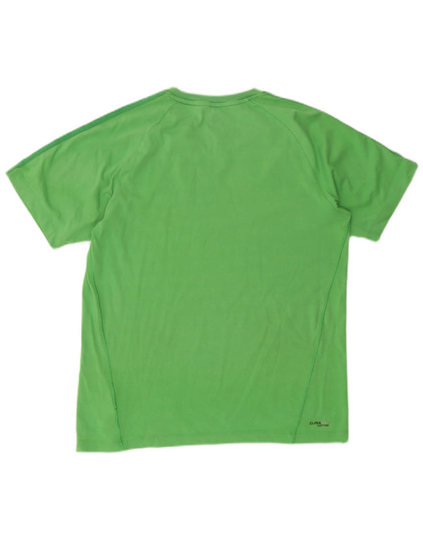 Camiseta ADIDAS Clima 365 para hombre, color verde medio