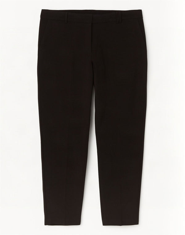 Marks & Spencer Pantalones Chinos Rectos para Mujer UK 40 Large W36 L30 Negro
