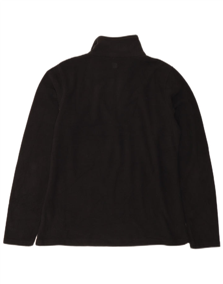 Jersey de forro polar con cuello y cremallera para mujer Mountain Warehouse UK 44 Mediano Negro