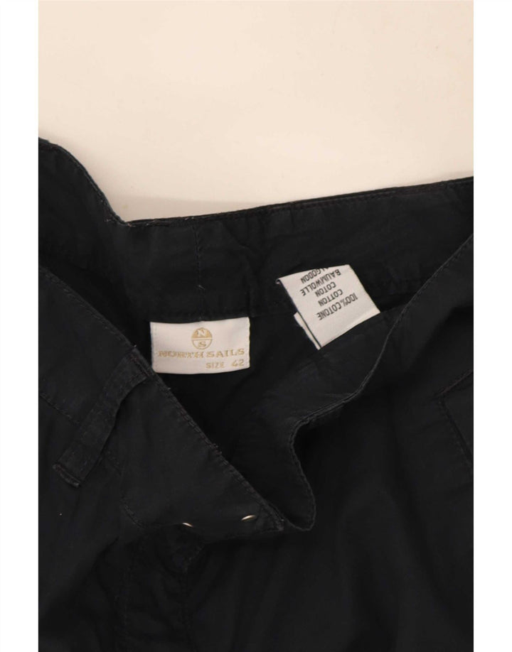 Pantalones cortos cargo para mujer North Sails IT 42 Medium W30 Algodón negro