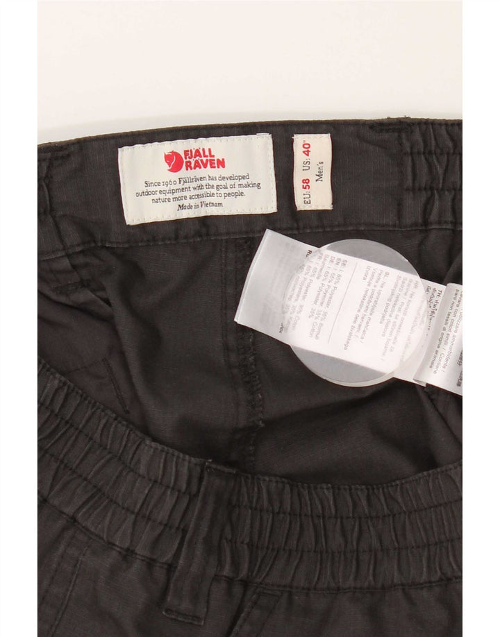 Fjall Raven Pantalones cortos cargo para hombre W40 XL Poliéster gris
