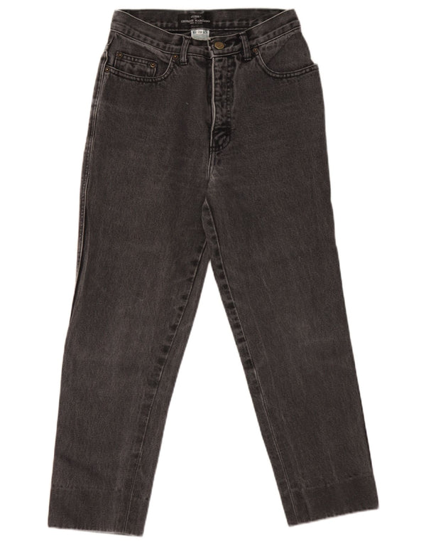 Vaqueros Guess Mujer Tapered W29 L24 Algodón Negro