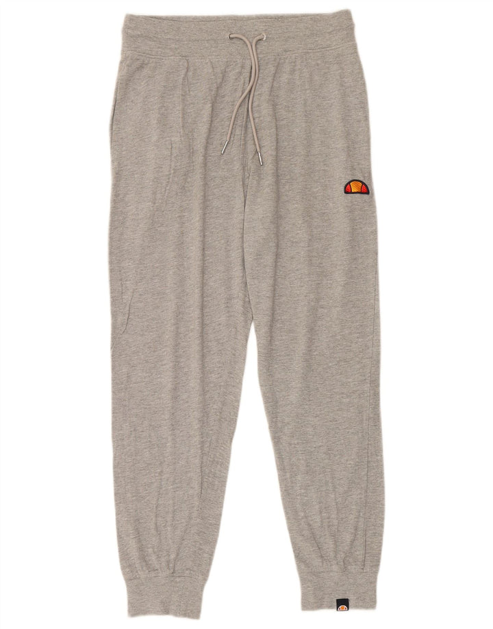 ELLESSE Pantalones De Chándal Hombre Joggers Gris Medio Algodón