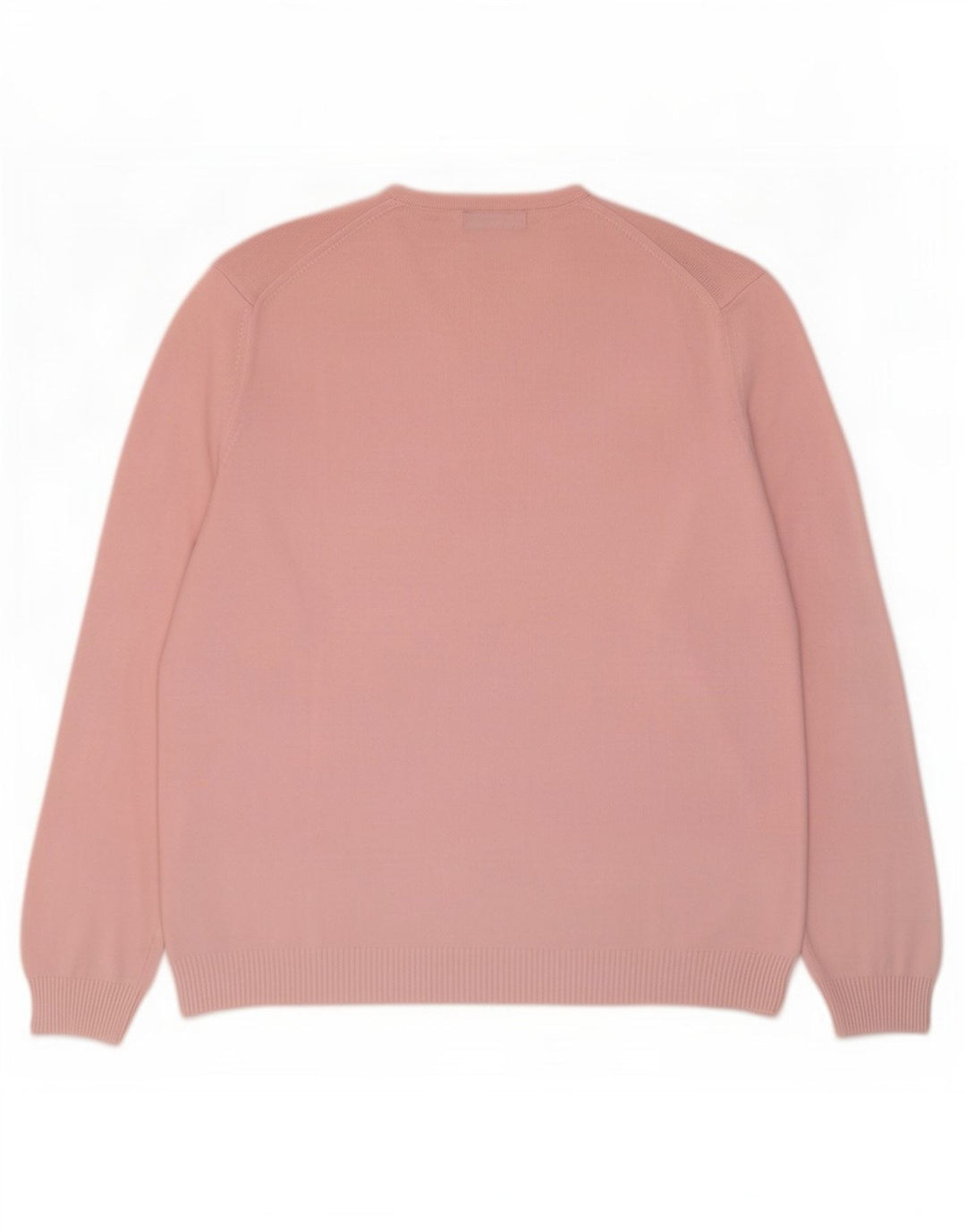 Zara Hombre Jersey Con Cuello En V Jersey Grande Rosa