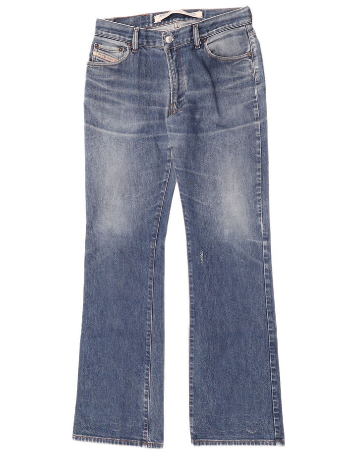 Diesel Mujer Vaqueros Bootcut Desgastados W31 L33 Algodón Azul