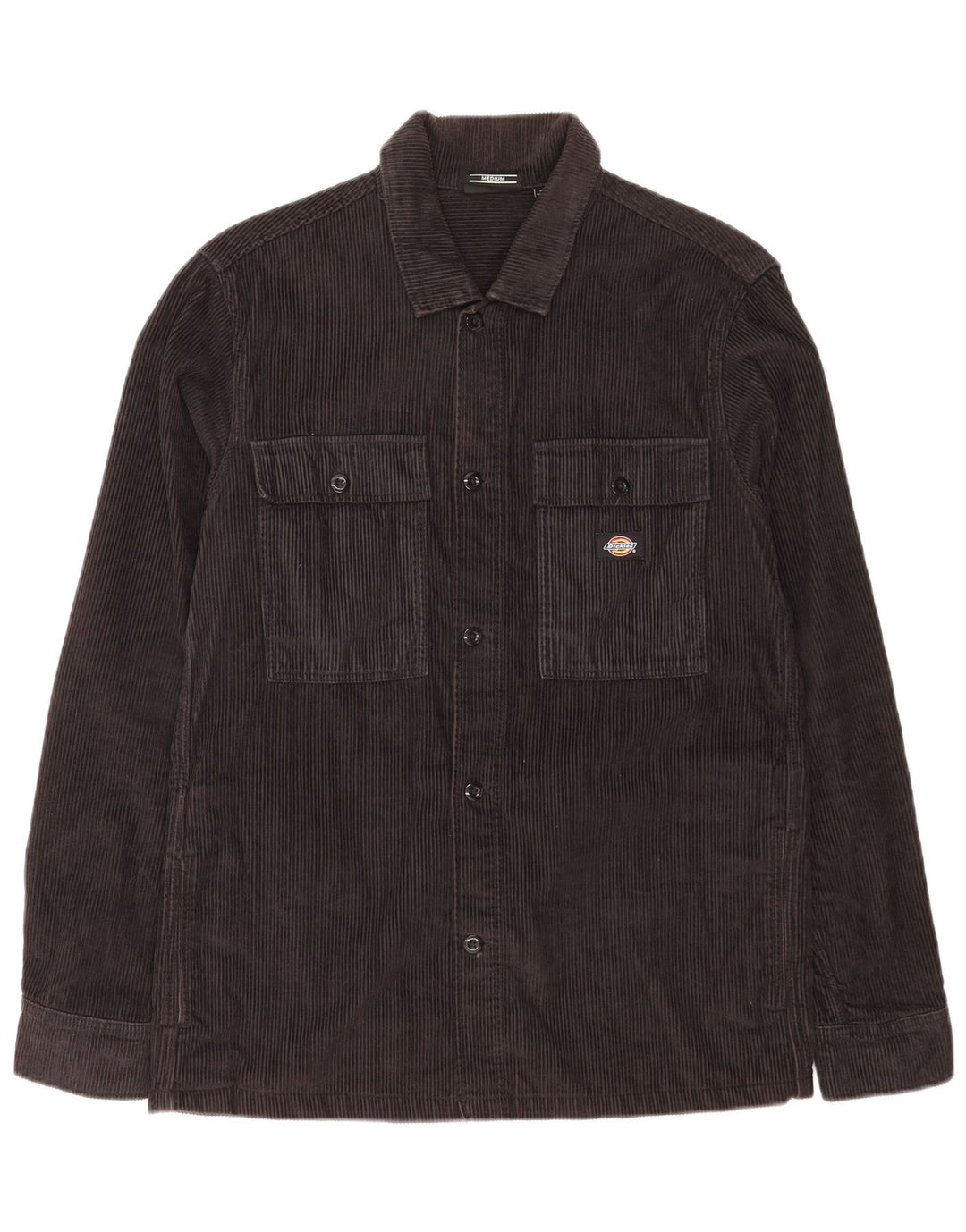 Dickies Hombre Sobrecamisa De Pana Camisa Mediana Azul Marino Algodón