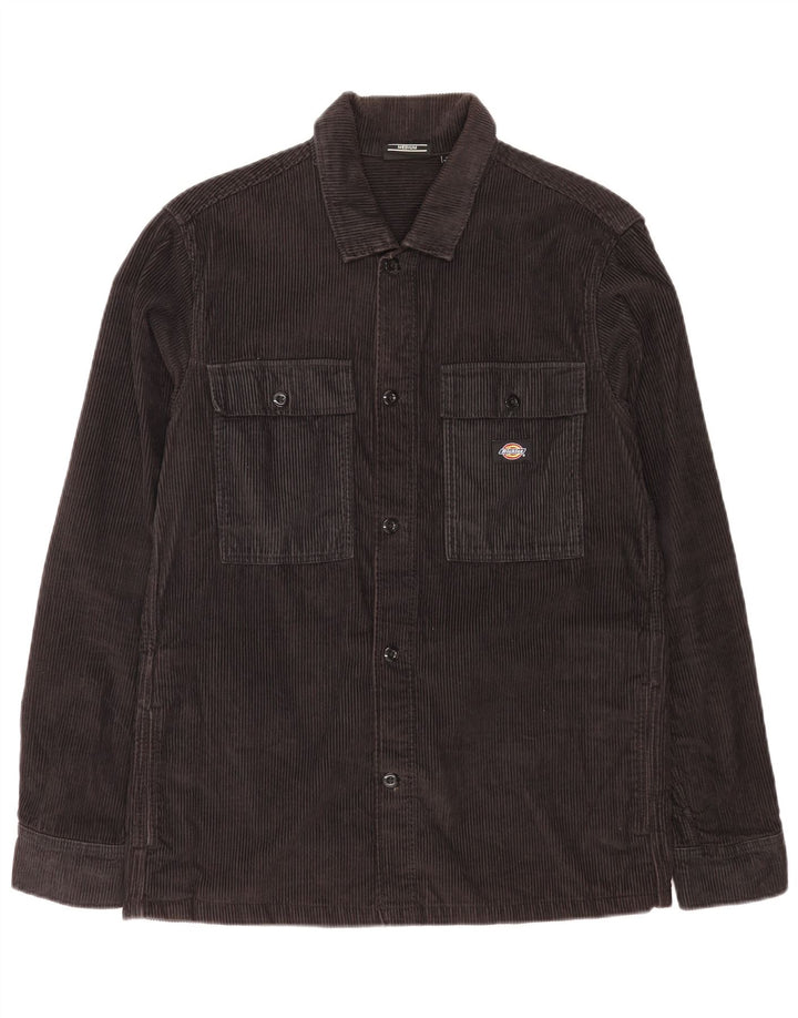 Dickies Hombre Sobrecamisa De Pana Camisa Mediana Azul Marino Algodón