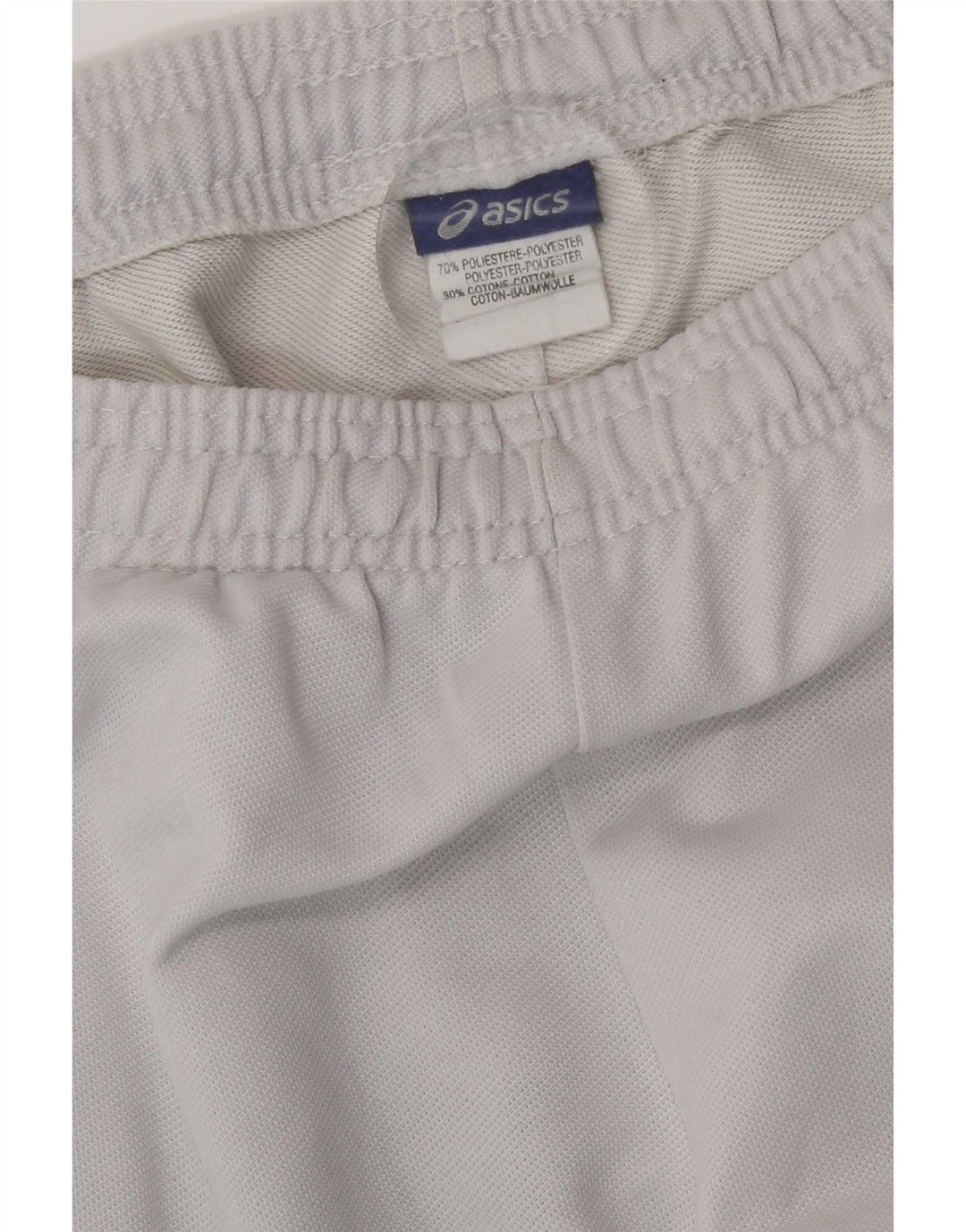 Asics Hombre Pantalones De Chándal Gráfico Poliéster Gris Medio