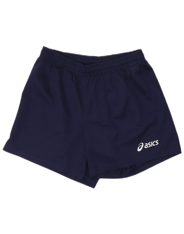 Asics Mens Sport Shorts Small Azul Marino Poliéster