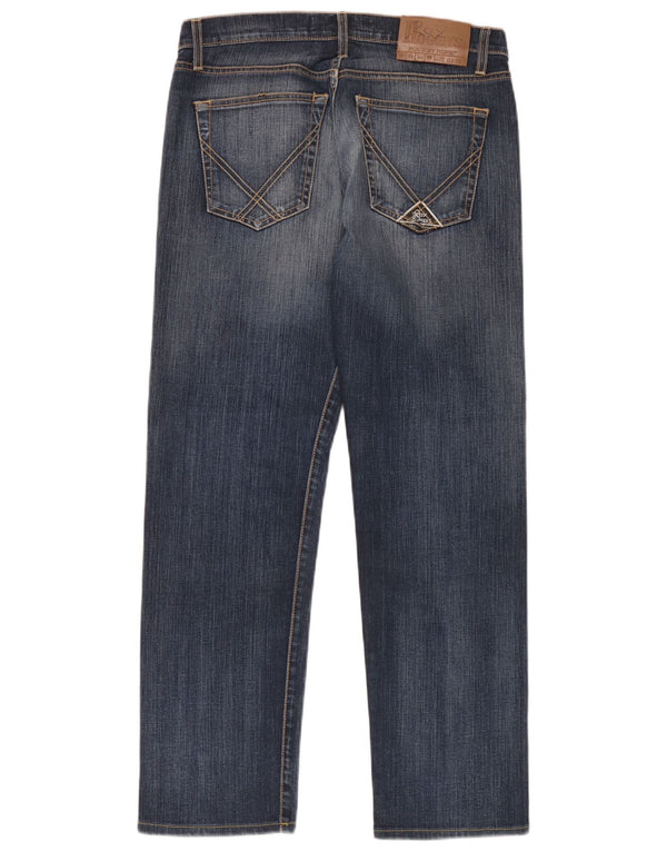 Roy Rogers Vaqueros rectos para hombre W34 L30 Algodón azul
