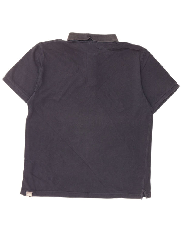 THE NORTH FACE Polo Hombre Algodón Azul Marino Medio