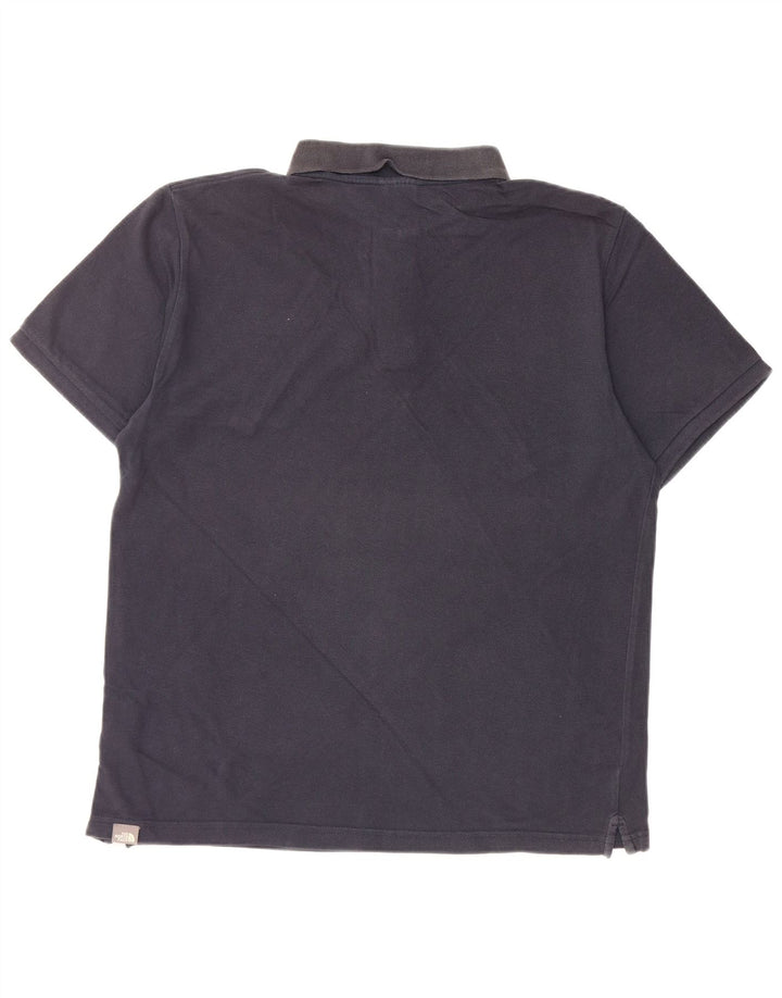 THE NORTH FACE Polo Hombre Algodón Azul Marino Medio
