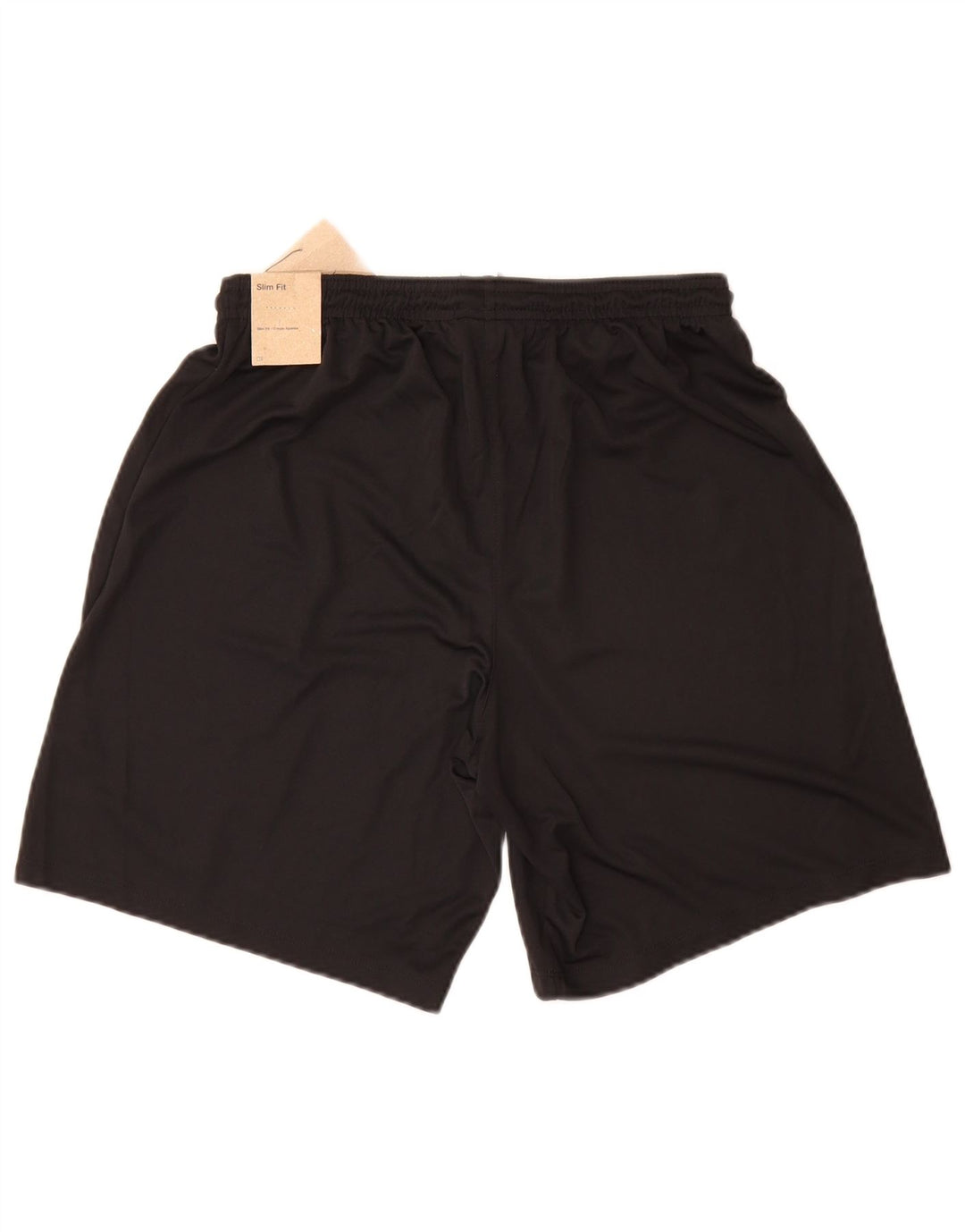 Nike Pantalones cortos deportivos Dri Fit Slim para hombre, poliéster negro grande