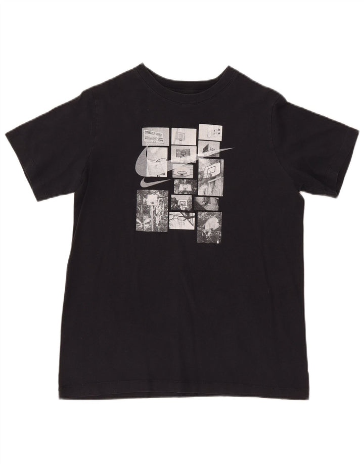 NIKE Camiseta gráfica para mujer UK 40 XL Negro