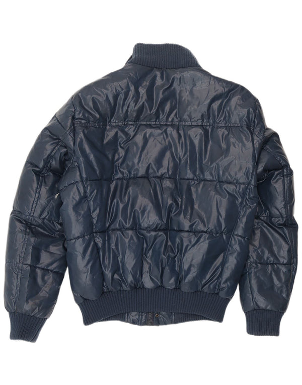 Fay Chaqueta acolchada para hombre UK 42 XL Azul marino Poliéster