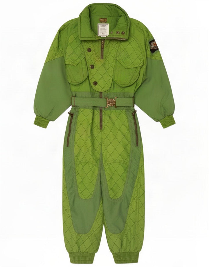Emmegi Mono de esquí para mujer EU 36 Small Green Colourblock Poliamida