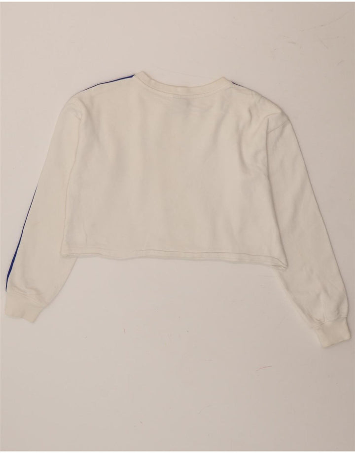 Champion Sudadera con gráfico extragrande para mujer UK 10 Small White