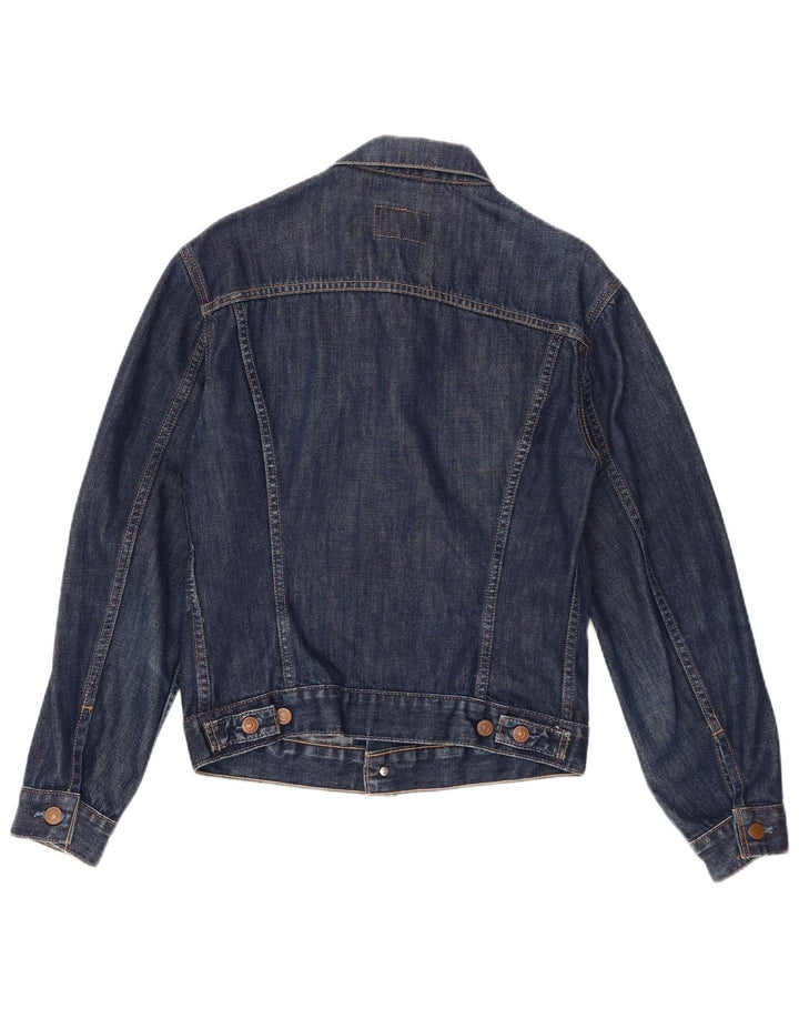 Levi's Chaqueta vaquera para niña 11-12 años Grande Azul marino Algodón