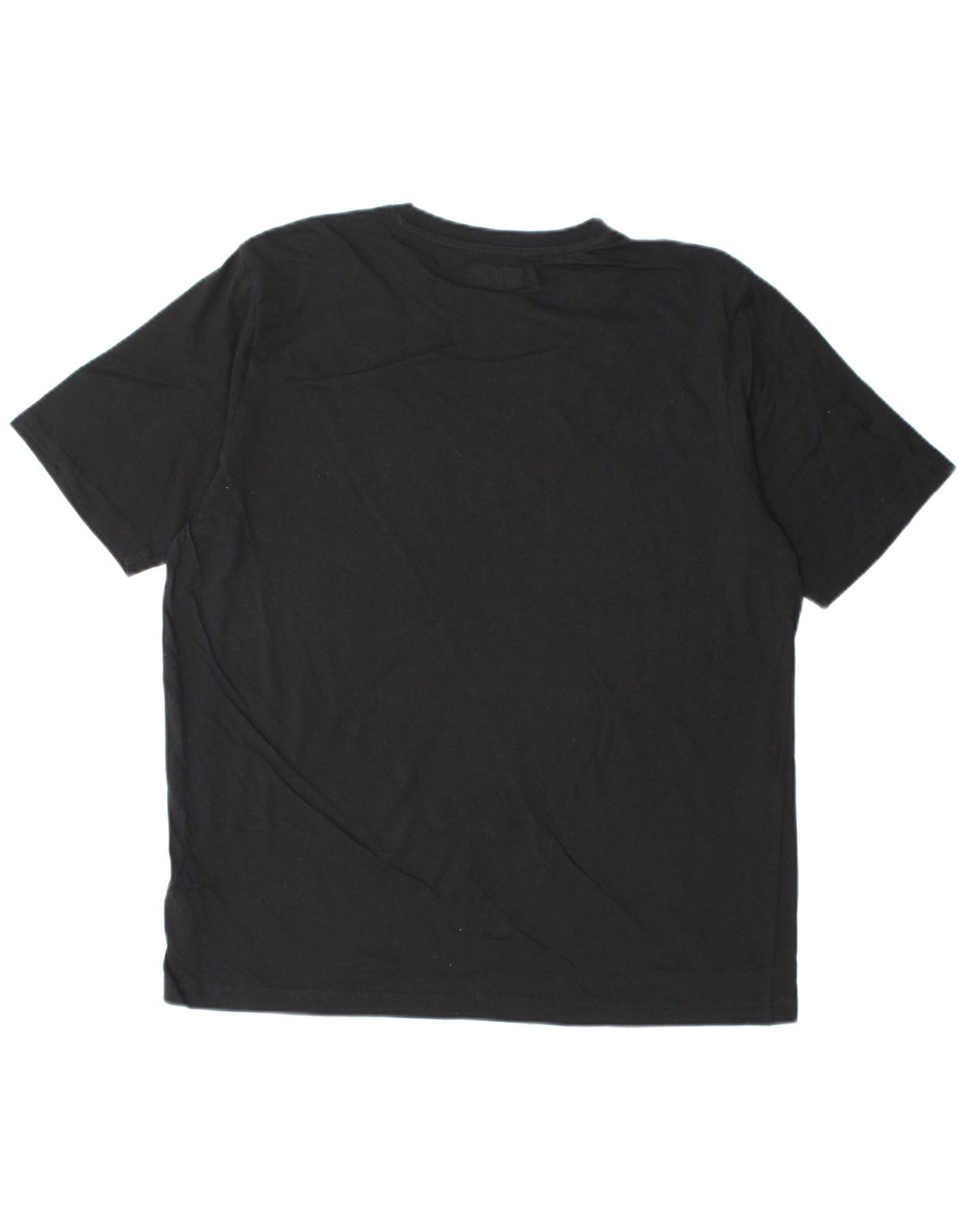 KAPPA Camiseta gráfica para hombre Top XL Algodón negro