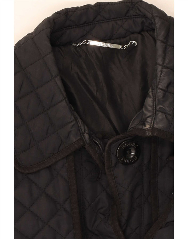 Hobbs Abrigo acolchado para mujer UK 8 Small Azul marino